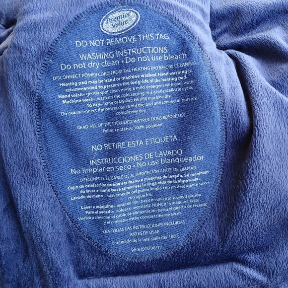 Premier Value Shoulder Neck Heating Pad Wrap microplush electric heat therapy - Picture 10 of 12